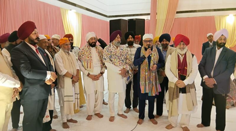 गुरुद्वारा रकाबगंज साहिब, दिल्ली में भव्य शुकराना कीर्तन समागम का आयोजन